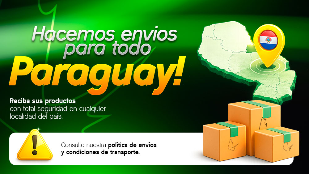 Hacemos env�os para todo Paraguay