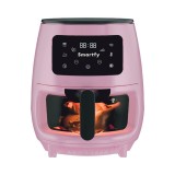 FRITADEIRA ELET. AIR FRYER SMARTFY AF03RS 220V ROSA/3.6L/DIG