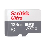 CARTAO MICROSD 128GB SANDISK ULTRA C10 SDSQUNR-128 SDSQUNR-128G-G...