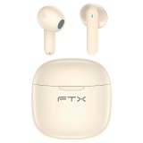 FONE EAR FTX E68-BG BT/MIC/ENC/TOUCH/IPX6 BEIGE 124597