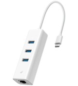 ADAPTADOR USB-C P/RJ45 TP-LINK UE330C USB-C GIGA-LAN - 3x USB 3....