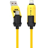 CABO G-TIDE VIDA COLORIDA 4EN1 PC155-3 1.5M YELLOW