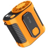 Ventilador Portátil G-TIDE FW01 RECARR ORANG/BLK*G +LANTERNA