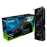 Placa de Vídeo PALIT GeForce RTX5070 INFINITY 3 OC, 12GB GDDR7, 1...