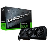 Placa de Vídeo MSI GeForce RTX5080 SHADOW 3X OC, 16GB GDDR7, 256Bit...