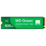 SSD M.2 500GB WD GREEN SN3000 NVME WDS500G4G0E 5000/4100 MB/S GEN4