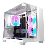 GABINETE DARKFLASH TH285M M-ATX WHITE