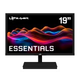Monitor UP Gamer G Series Essentials, 19" Tela Plana HD 60Hz 5Ms,...