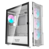 GABINETE AIGO DARKFLASH DK431 MESH 4FANS ARGB WHIT