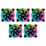 COOLER FAN AIGO DARKFLASH DR12 KIT 5IN1 RGB