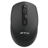 MOUSE FTX MW21 WIRELESS/1200DPI/PRETO-GRAY 128908