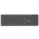 Teclado FTX K87 ESPANHOL USB PRETO 128670
