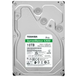 HD 10TB TOSHIBA N300 PRO HDWTA1AUZSVAR 7200RPM 3.5 7200RPM 3.5"
