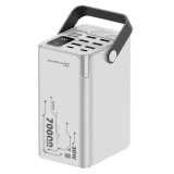 CARREGADOR PORT. KONFULON A66Q 70000MAH PD 30W WHT WHITE POWER BANK