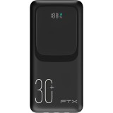 CARREGADOR PORT. FTX PB-30LCD-BK 30000MAH BLACK *