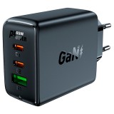 CARREGADOR ACEFAST A41 65W USB-A + USB-C X2 BLK