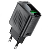 CARREGADOR ACEFAST A90 USB-A 18W 1.2M BLK