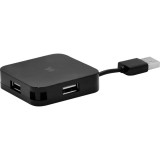 HUB USB MTEK HB420 4 PORTAS 2.0 BLACK