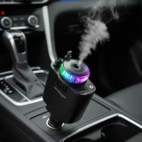 CARREGADOR P/ CARRO LUO LU-8228 5EN1 C/ AROMATIZADOR BLACK