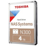 HD 4TB TOSHIBA N300 NAS HDWG740XZSTC 3.5" 7200RPM