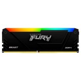 MEM DDR4 8GB 3600 KINGSTON HYPERX FURY BEAST RGB KF436C17BB2A/8...