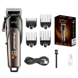 CORTADOR DE CABELO VTU-8012 RECARR. BLACK/BROWN *G