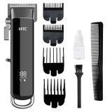 CORTADOR DE CABELO HTC AT-768 RECARRE. BLK/CINZA*