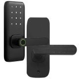 FECHADURA DIGITAL SATE SMART DOOR LOCK SL-80 BLK* BLACK
