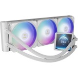 COOLER WATER GAMDIAS AURA GL360 LCD IPS 4" ARGB G* 360MM WHITE