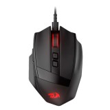 MOUSE REDRAGON M923 STEALTH BLAK-RGB
