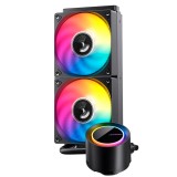 COOLER WATER JONSBO TG-240 ARGB 240MM 2FAN BLACK*G 240MMM TOWER 2FAN