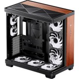 GABINETE JONSBO TK-4 WOOD ITX/M-ATX/ATX BLACK