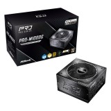FONTE 1000W ASROCK PRO SERIES-M1000G 80+GOLD*G 90-UXR100-GFUAA...