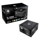 FONTE 1200W ASROCK STEEL LEGEND SL1200G 80+GOLD*G 90-UXS120-GFUAA...