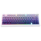Teclado AULA F75 PRO RGB MECA WIRELES C/CABO 290652 USA WHITE...