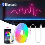 FITA LED SATE A-LED05A 5MTS 5v/APP SMART/CONTROLE REMOTO -...