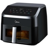 FRITADEIRA ELET. AIR FRYER MIDEA MF-CY85WK2 8.5L 220 BLACK/INOX