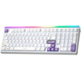 TECLADO AULA HERO99 MEC WIRELESS RGB WHITE PURPLE 504579