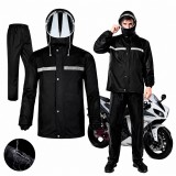 CAPA DE CHUVA P/ MOTO LUO LU-040 XXL-180 BLACK