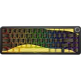 TEC ATTACK X65 PRO HE MEC. WIRELESS RGB C/CABO BLACK/YELLOW CONTO...