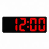 RELOGIO DESPERTADOR LED SATE AC-T6801 RED
