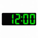 RELOGIO DESPERTADOR LED SATE AC-T6802 GREEN