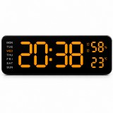 RELOGIO DESPERTADOR SATE LED AC-T6861 ORANGE