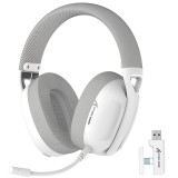 Headset Gamer Attack Shark L80 Pro Wireless Tri-Mode 2.4GHz...