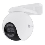 CAMERA IP EZVIZ WIFI CS-H80X 4K 8MP+2MP WHITE
