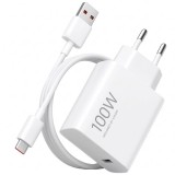 CARREGADOR XIAOMI 100W COMBO BHR095UUS USB-A WHITE