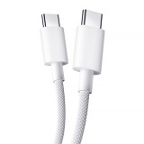 Cabo Xiaomi USB-C para USB-C 60W 3A 480Mbps Trançado 1 Metro B...