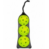 Kit 3 Bolas de Pickleball Iveinixun PK-132 Indoor Amarelo