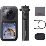 CAMERA DE ACAO INSTA360 X6 8K CINSABXA TRAVEL X637 BUNDLE MIDNIGH...