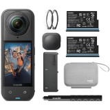 CAMERA DE ACAO INSTA360 X5 8K CINSAAHA X504 BLACK ESSENTIAL BUNDL...
